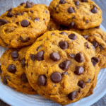 Chewy Pumpkin Chocolate Chip Cookies