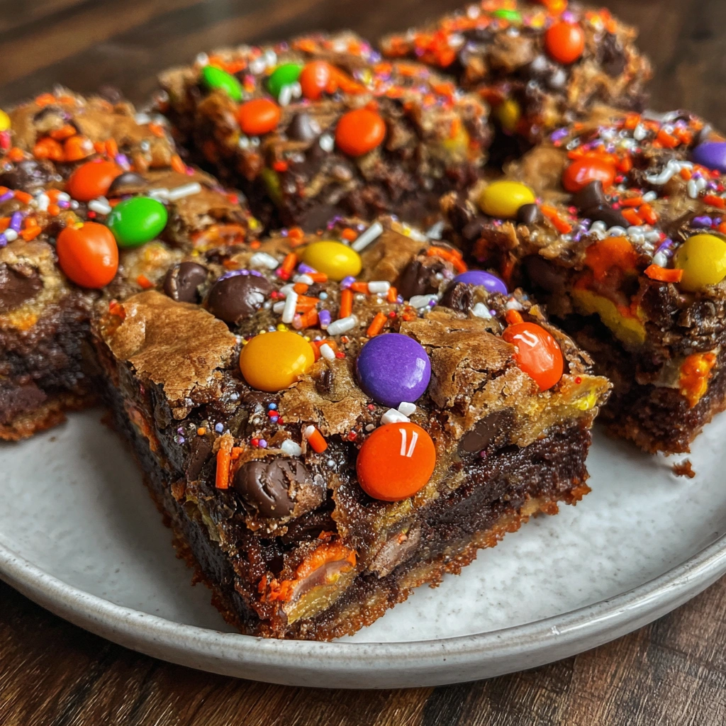 Halloween Brookies