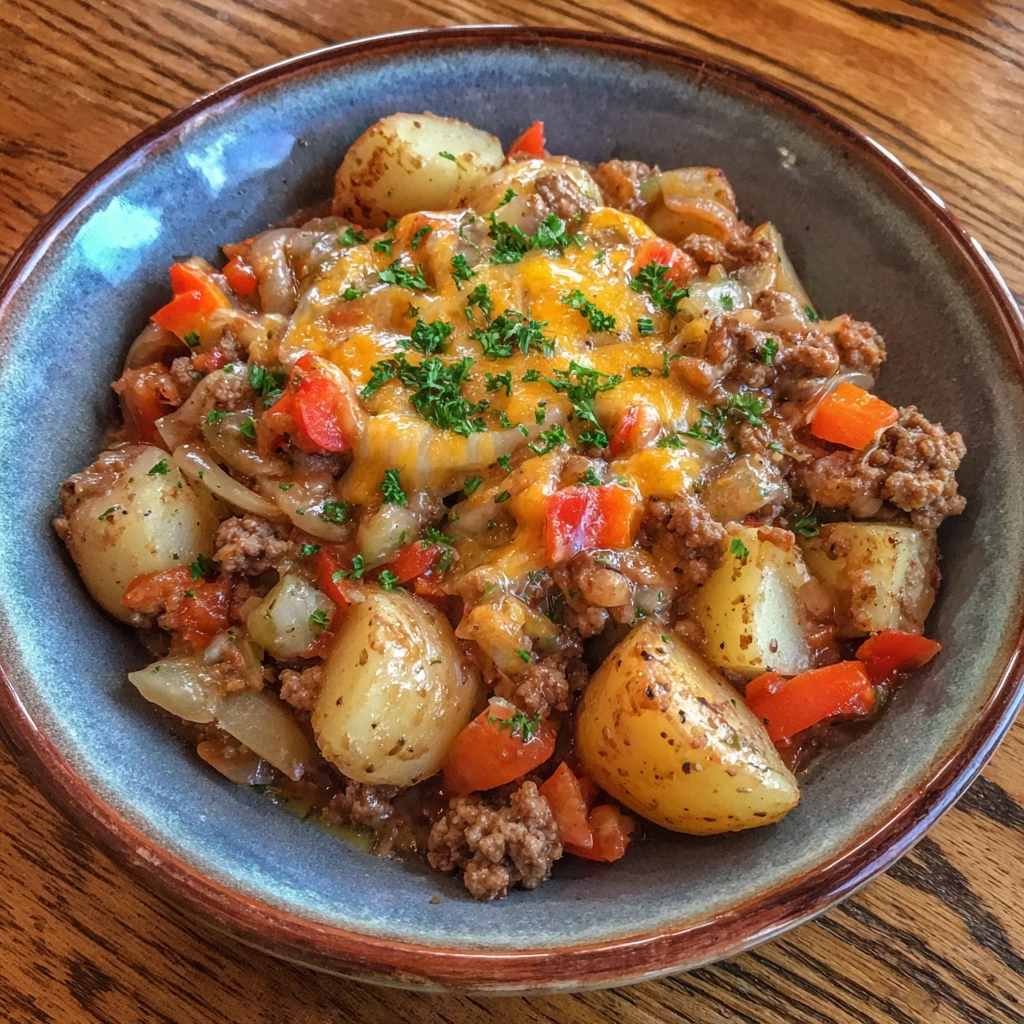 Hobo Casserole With Ground Beef