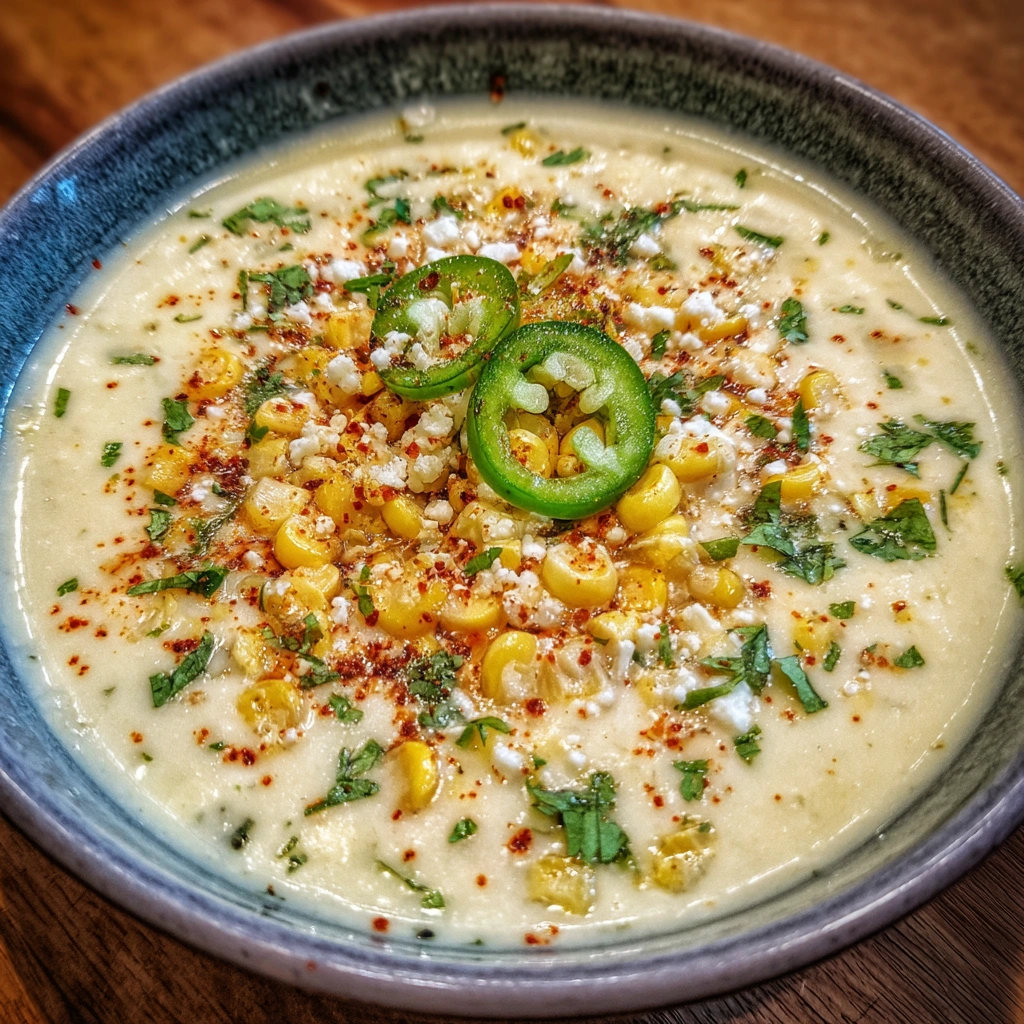 Mexican Street Corn Soup