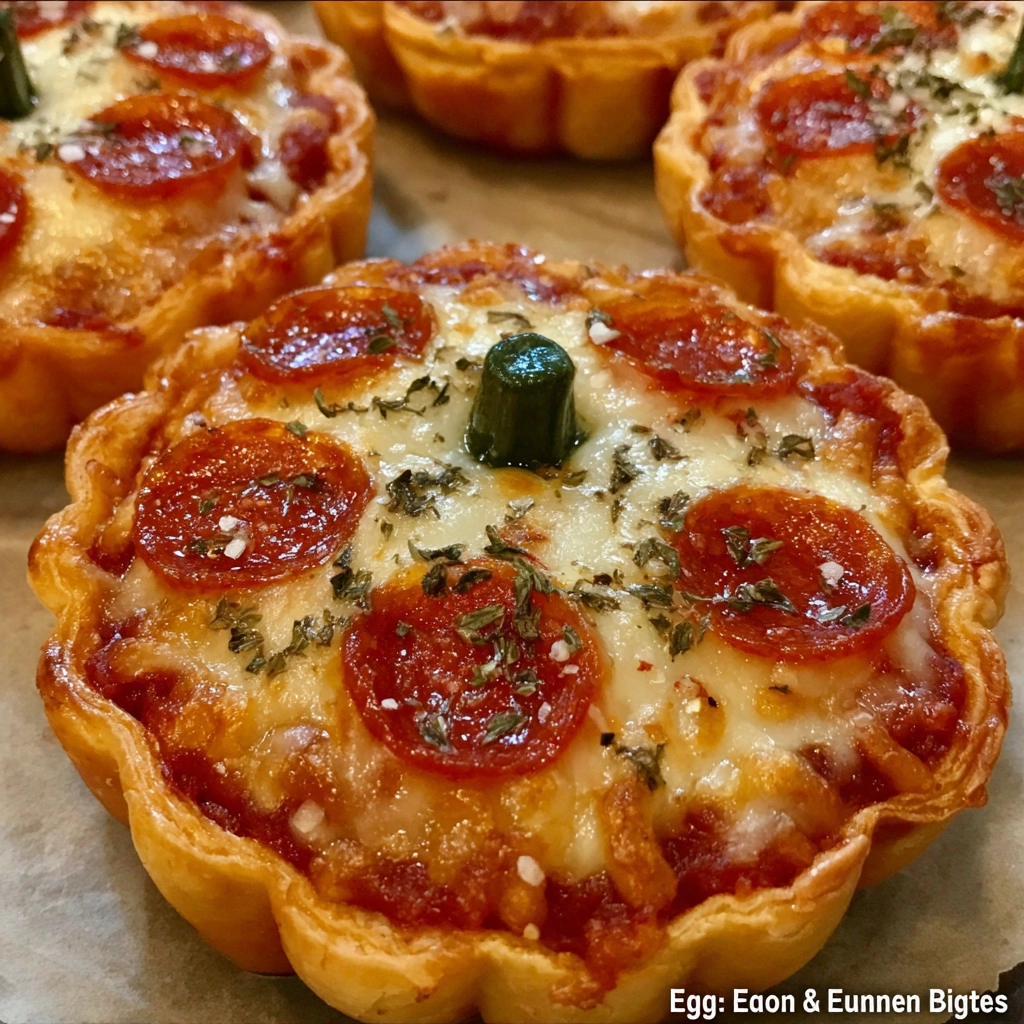 Pepperoni Pizza Pumpkins