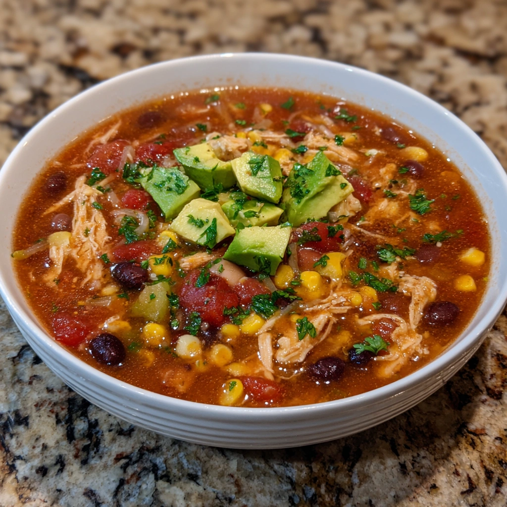 7 Can Chicken Taco Soup
