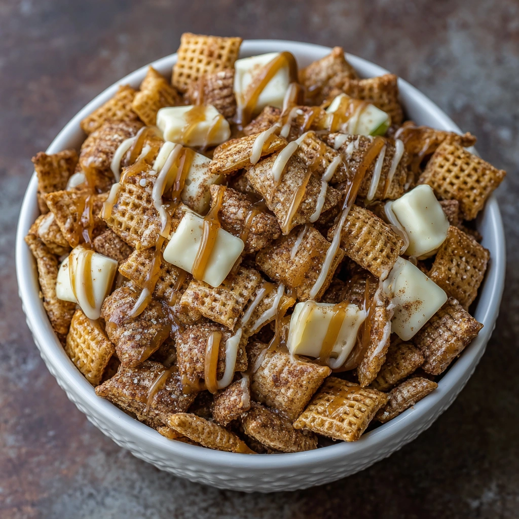 Caramel Apple Puppy Chow