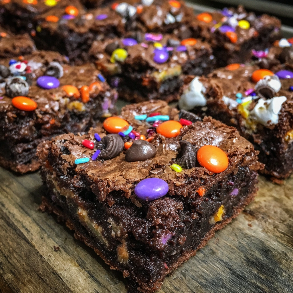 Halloween Brookies